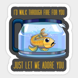 Harry Adore You Sticker